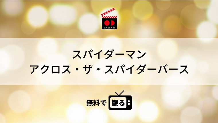 スパイダーマン　アクロス・ザ・スパイダーバース